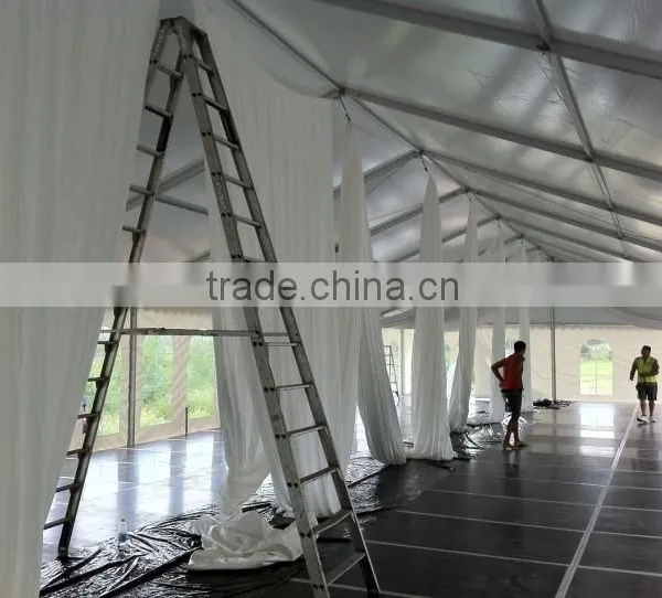 Large Aluminum Frame Tents for Sale With Lighting and Flooring photo-3
