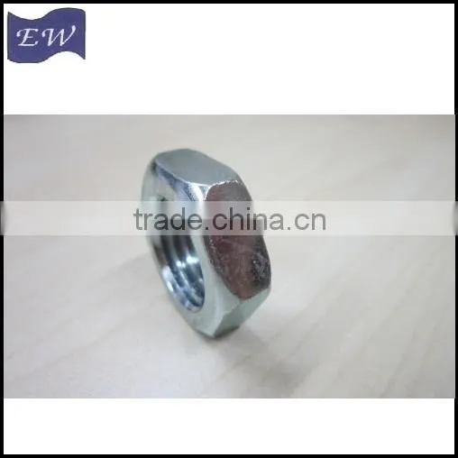 M18 Chamfered Steel Hexagon Thin Nut (DIN439) photo-2