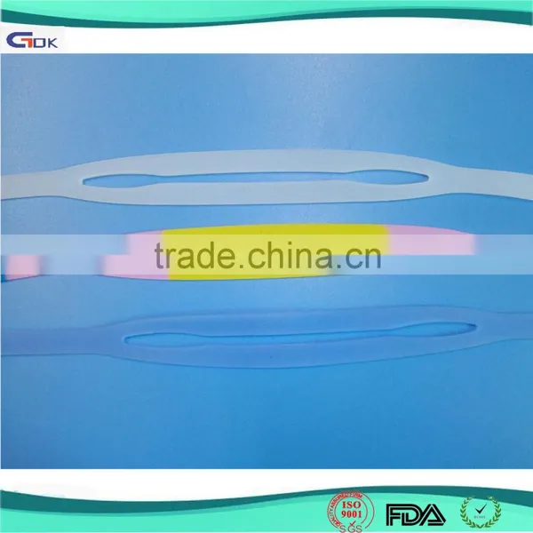 Custom Silicone Adjustable Swimming Glasses Goggles Strap photo-3