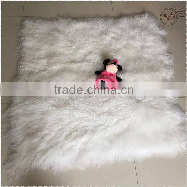 100% Genuine Tibetan Lamb Fur Rugs For Floor Rugs Carpets photo-5