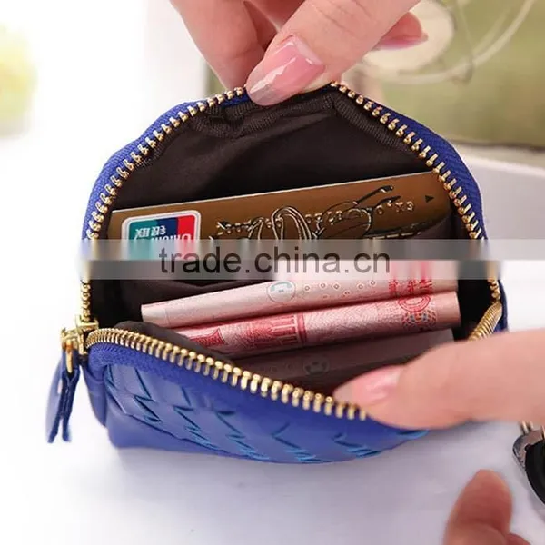 2015 Fashion PU Leather Designer Coin Wallet,coin Bag With Zipper photo-4