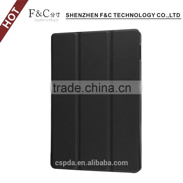 High Quality Hot Pressed Leather Case for 2015 Amazon New Kindle Fire HD 8 photo-2