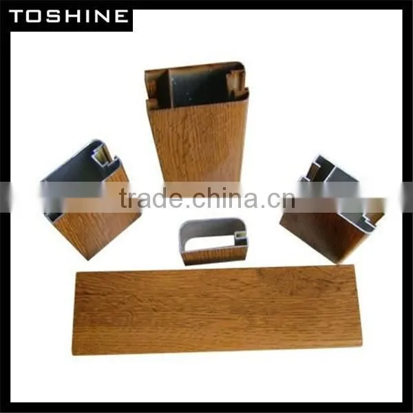 2014 Hot Sell Wood Grain Kitchen Door Aluminum Profile Manufacturer photo-6