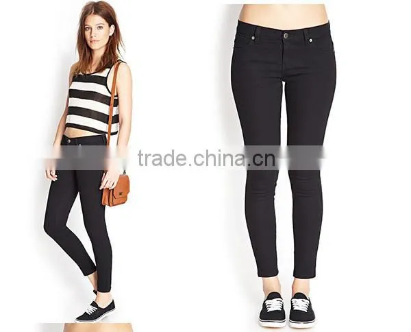 2014 New Arrival Fashion Design Wholesale Skinny 3 Colors Pencil Jeans for Woman Quality Choice photo-6