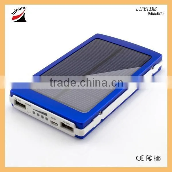 Portable Universal Solar Charger, Solar Power Bank, Sun Power for Mobile Phone/iPhone/iPad