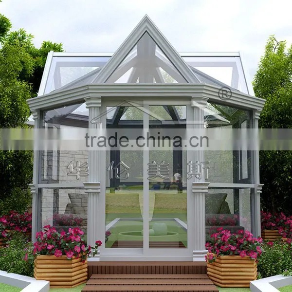Energy-saving Temperede Insulated Glass Sunroom Glass House Sun Room photo-3