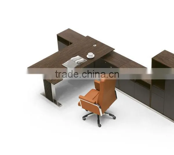 DT-06 L-shape T-shape Computer Table MDF Office Table Quality Choice photo-5