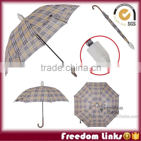30 Inch Dripless Umbrella With Plastic Cover
