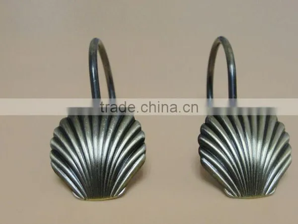 2015 New Types of Selling in the Middle East Zinc Alloy Curtain Hooks/factory Direct Sale Hotel Fashion Shower Curtain Hooks