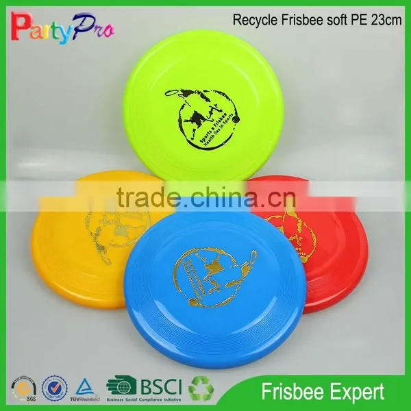 India Market 2015 New BSCI China Factory Children Game 23cm Soft PE Foldable Flying Golf Disc Outdoor Toys Manufacturing photo-2