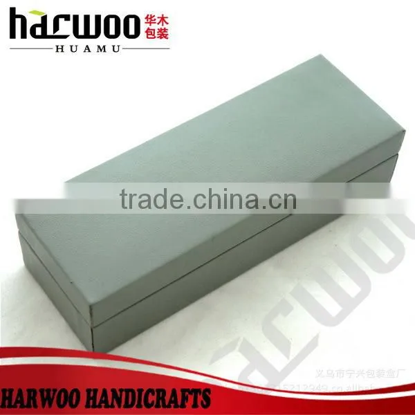 Leather Packing Case With a Outer Paper Boxes and Microfiber Insert Custom Logo Pen Box photo-5