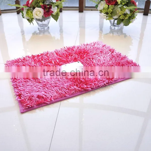 Polyester Bathroom Mat With Anti-slip Base photo-5