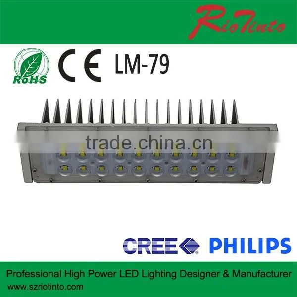 Ip65 Water Proof High Lumen Output CE & RoHs Adjustable Angle 130lm/w Aluminium Street Light Module photo-3