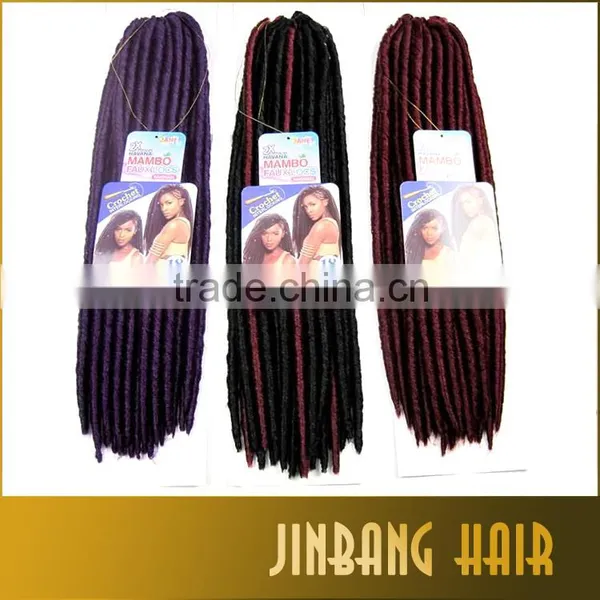 2016 New Products Fauxlocs 18inch Synthetic Hair Soft Crochet Twist Braid 2x Havana Mambo Fauxlocs Braid photo-6