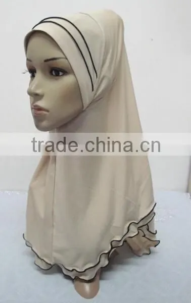 H262 Latest Muslim Hijab With Curling photo-3