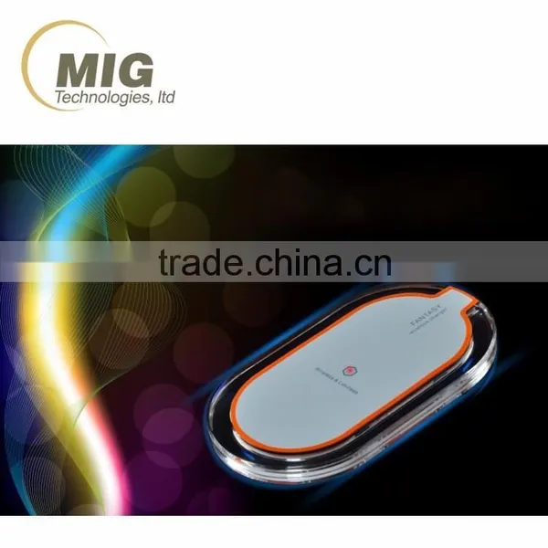 QI Wireless Charger Transmitter Pad for IPhone 4 5 6, 3 Coils Portable Charger for Samsung HTC MI Cell Phone photo-2