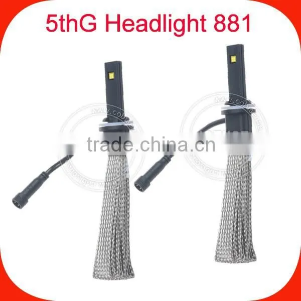 Hot Sell Universal Car 2500lm 5th Generation Headlight High Power Led Headlamp photo-3