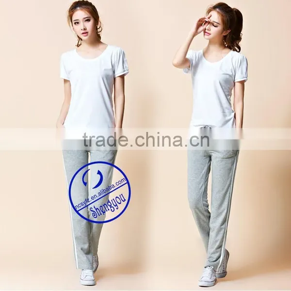 Wholesale 100 Cotton Women's Jogger Trousers Factories in China photo-3
