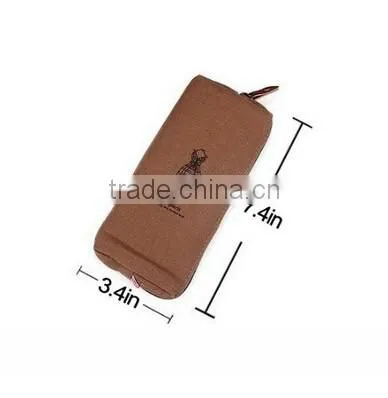 Paris Memories Pastorable Canvas Pen Pencil Stationery Pouch Bag Case photo-3