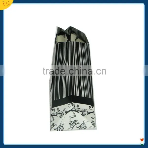 Dark Luxurious Ivory Board Shopping Paper Bag photo-5