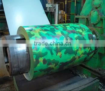 China Top Ten Selling New Camouflage Pattern Constructions PPGI 0.1mm-0.8mm Thickness Zinc Coated Steel Coils/Plates photo-3