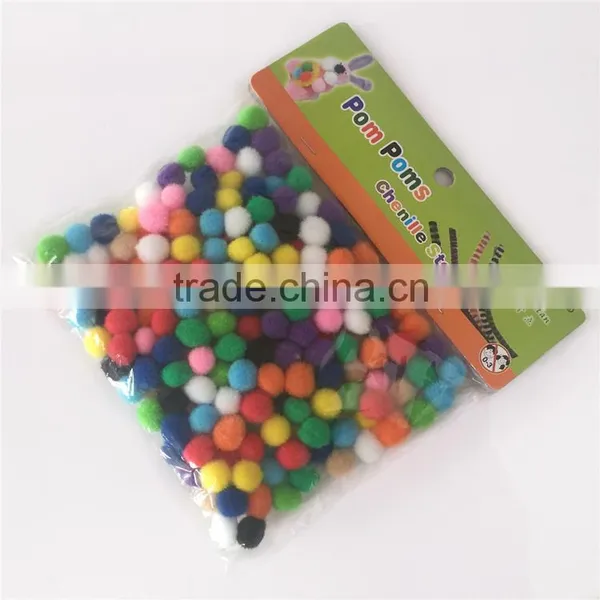 Factory Supply DIY Crafts High Quality Polypropylene Pompoms Toys for Kids or Wedding Party Decoration photo-2