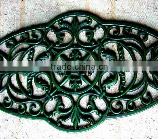 Cast Iron Metal Doormat Rectangle photo-6