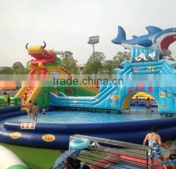 2015 Best Quality Outdoor Inflatable Water Park photo-3