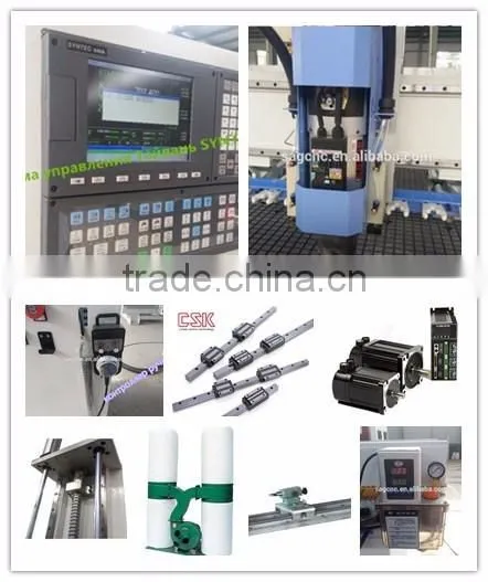 ATC Woodworking Router Cnc Milling Machine Aluminum Vacuum Table photo-6