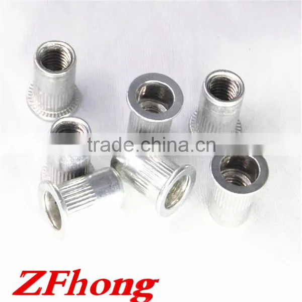 M3 , m4 ,m5, M6, M8, M10 Flat Head Aluminum Rivet Nut photo-2
