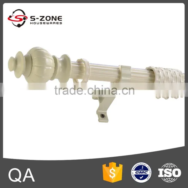 Lowest Price Aluminum Window Curtain Rods With Bay Window Curtain Rods photo-4
