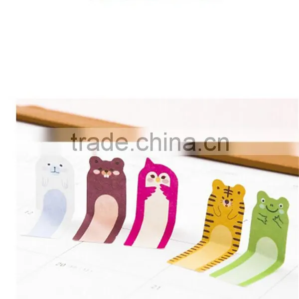 Lovely Fat Animal Bookmark Post Message Note Posted the Memo Note PN6395 photo-3