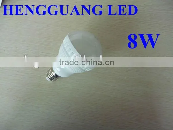 2013 hengguang led bulb lamp E27 8W