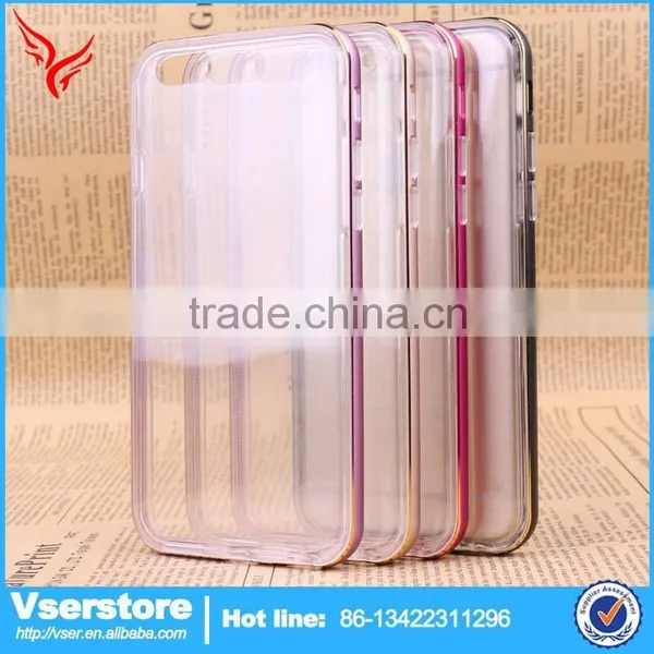 Ultra-thin Tpu Cover With Bumper Frame Case for Iphone6 Phone Back Cover for Iphone Mobile Back Cover Quality Choice photo-3