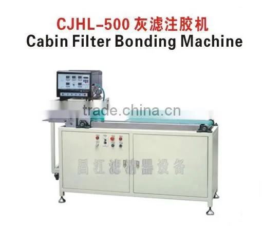 Full-auto Cabin Filter Element Edge Bonding Machine photo-2