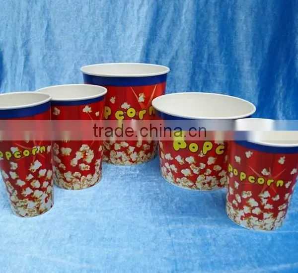 Paper Popcorn Cups/ Movies Popcorn Cup/ Ice Bucket Quality Choice photo-5
