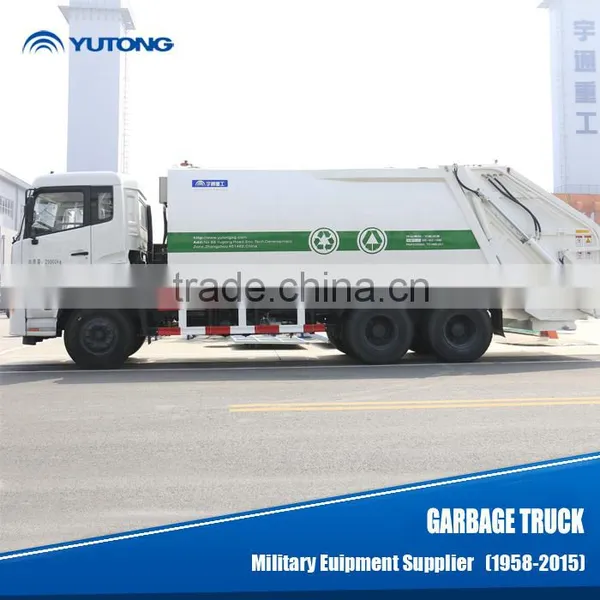 Heavy 20 Cbm Dustbin Volume Garbage Collection Vehicle photo-4