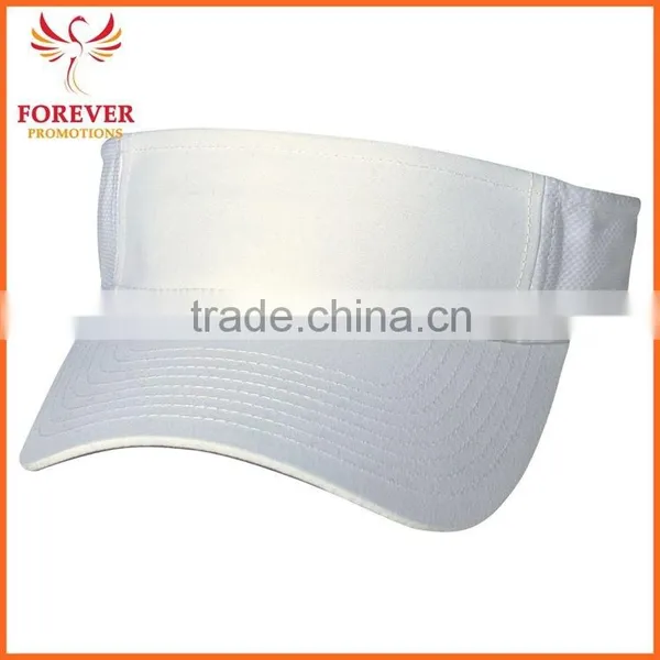 2016 New Design Visor Cap Cotton Mesh Sides Closure With Elastic Pull Tag Visor photo-6