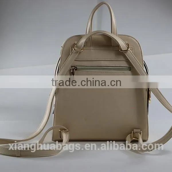 2015 Fashion Girls School Bag pu Satchel Bag Leather Backpack photo-3