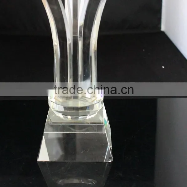 High Quality Crystal Cup Trophy With Ball photo-4