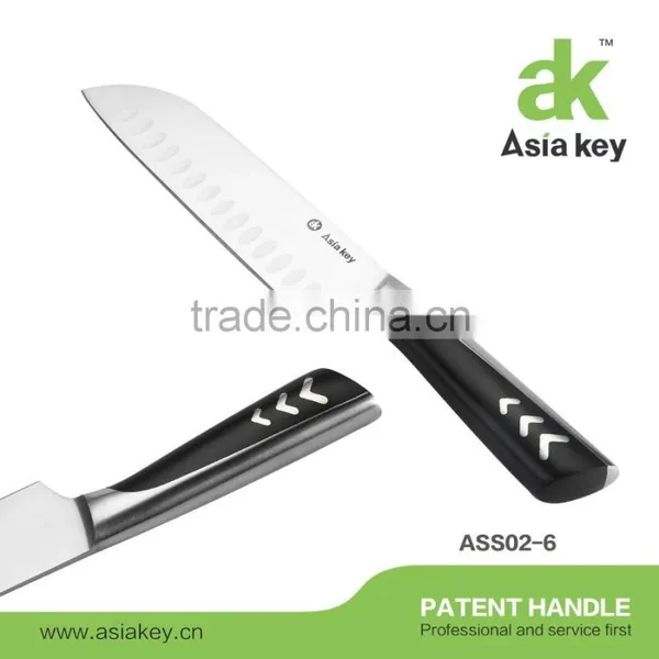 High Quality 7 Pieces Stainless Steel Knife Set With Wooden Block photo-4