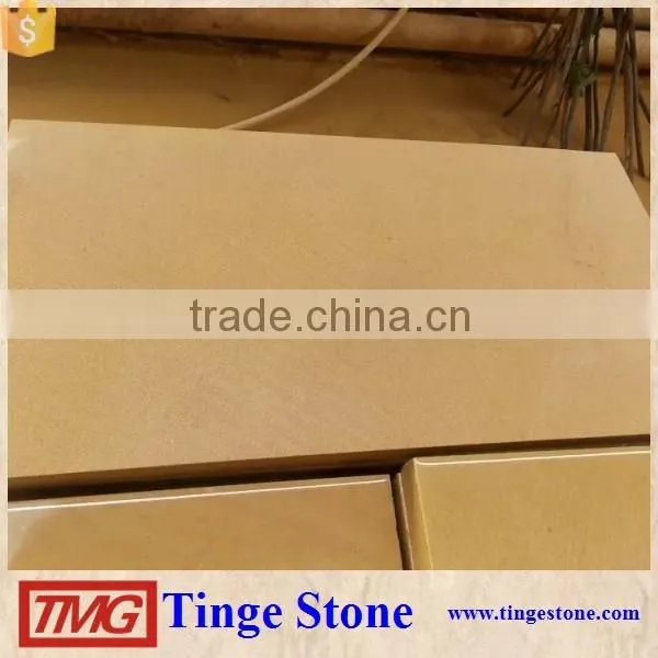 Chinese Yellow Sandstone Wall Tiles For Decoration photo-2
