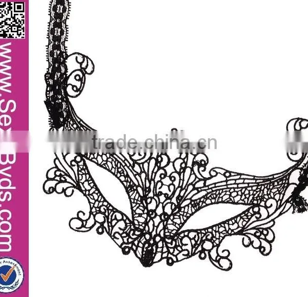 Wholesale New Fashion Lace Halloween Party Mask photo-3