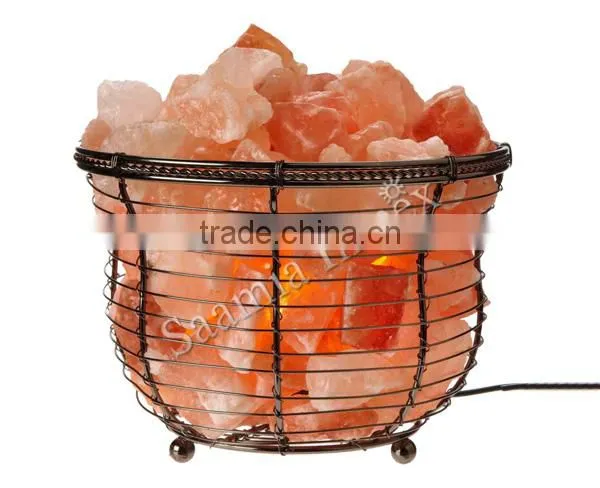 Wrought Iron Salt Basket