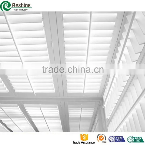 Solid Poly Window Shutters Plantation PVC Shutters Quality Choice photo-6
