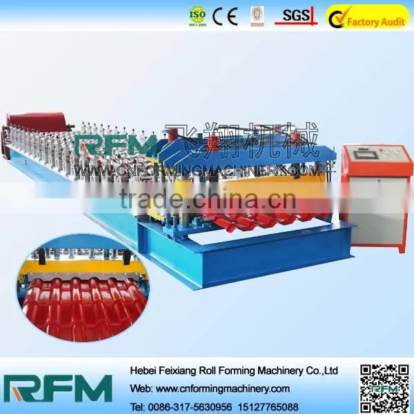 Glazed Tile Forming Machine, Glazed Roof Tile Steel Roll Forming Machine photo-5