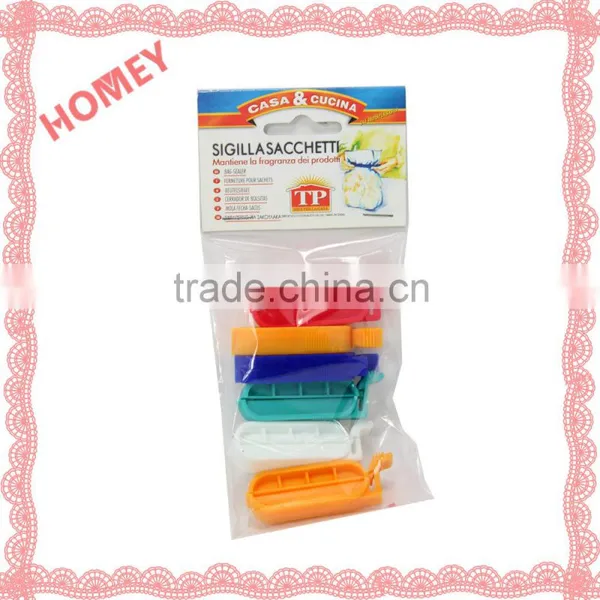 6pcs Food Storage Freezer Plastic Bag Sealing Clips photo-2