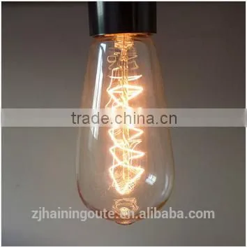 Antique Light Vintage Decor Lighting ST64 Edison Bulb Used for Table Lighting Decoration photo-5
