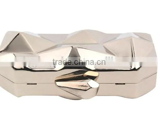 China Wholesale Woman Bag Box Clutch Evening Bag Metal Bag Clutch Evening Bags China Wholesale photo-4