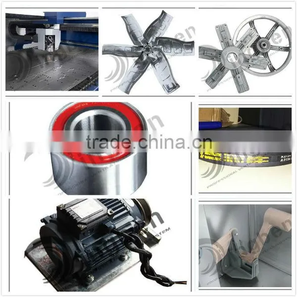 Hot Large Industrial Galvanized Sheet Ventilation Wall Mounted Exhaust Fan photo-4